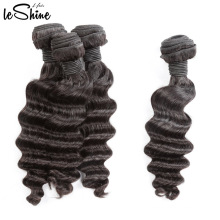 10-30 Inch Thick Ends HumanHair Bundle Malaysian Double Weft 100% Virgin Cuticle Aligned Hair Weave Deep Wave